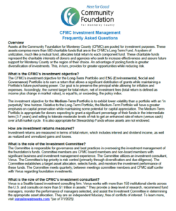 Investment Flyer front